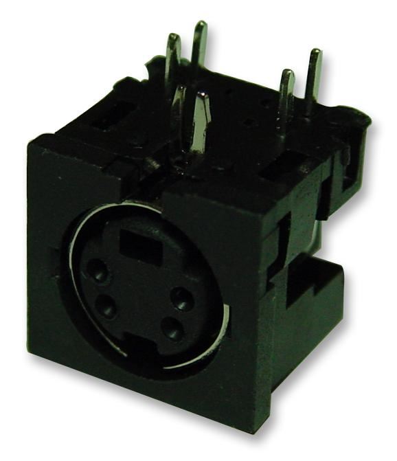 Socket, Mini-DIN, PCB, 4 Pin — StampyTools