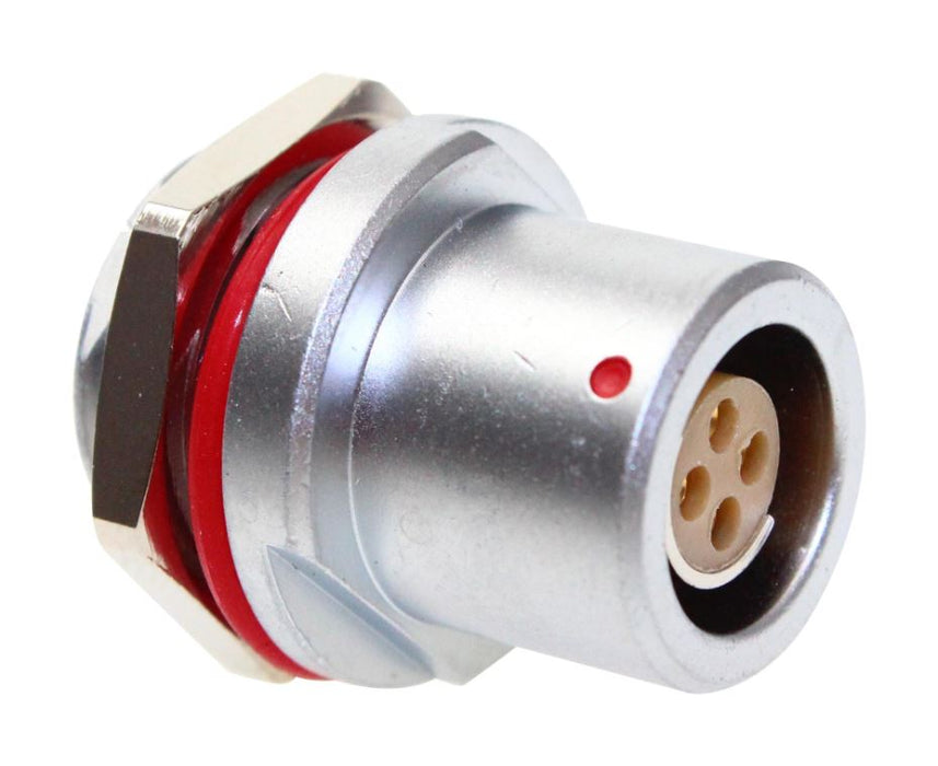 CIRCULAR SOCKET, 4WAY, 103, P/MOUNT