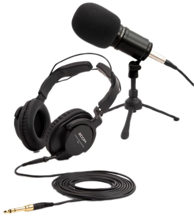 Broadcast Supercardioid Dynamic Microphone Pack with Headphones