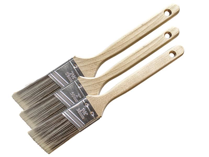 Tradesman Synthetic Sash Brush Set, 3 Piece