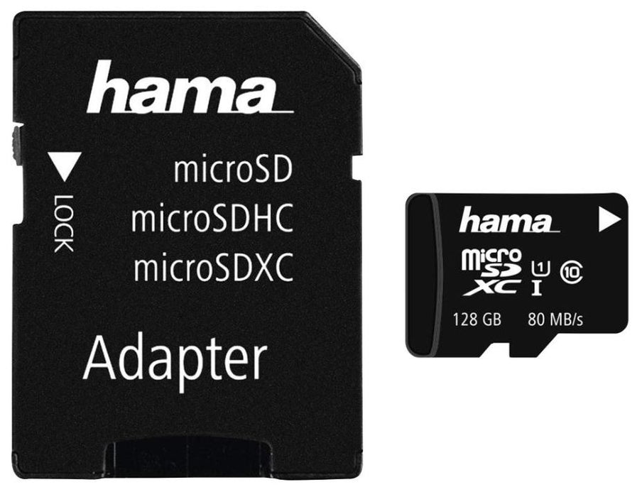 128GB Class 10 MicroSDXC UHS-I Memory Card 80MB/s