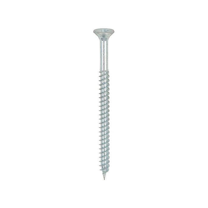 Twin Woodscrew PZ2 Countersunk Zinc