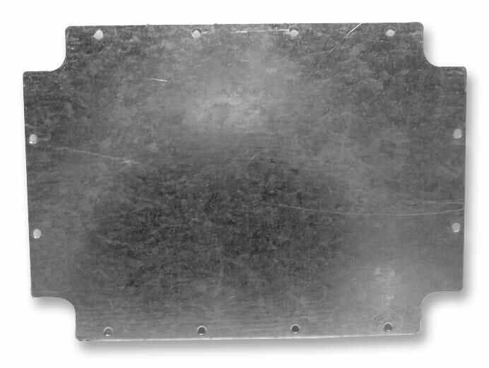 OLAN - Zinc Coated Mounting Plate for Wall Mount Enclosure - 222x178mm