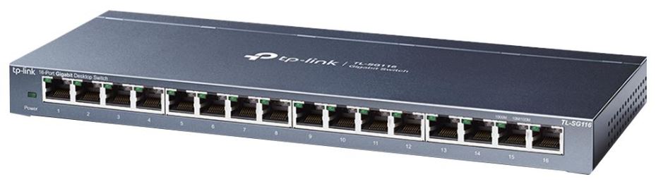 16 Port Gigabit Desktop Network Switch