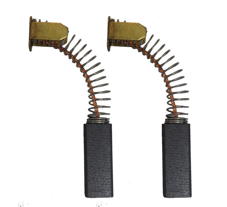 2x Carbon Brushes - Use on Black & Decker Drill (Size - 6.3 X 6.3 X 13/11)