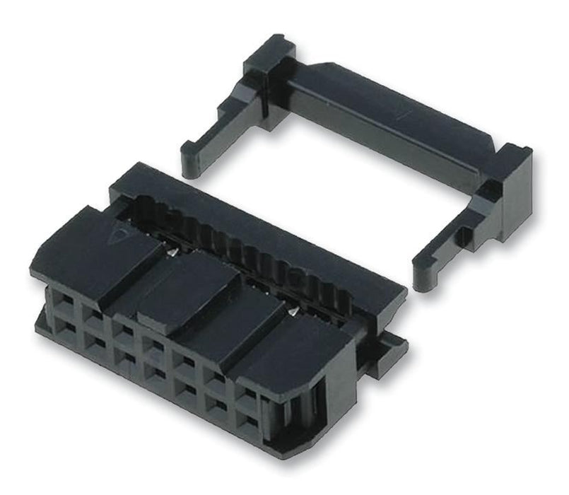 Socket, IDC, Strain Relief, 2.54mm, 24 Way