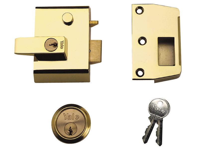 P2 Double Security Nightlatch