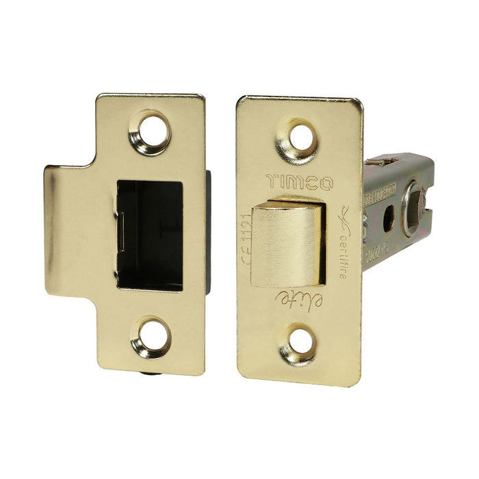 Tubular Latch - Electro Brass (Size 76 case / 57 backset - 1 Each)