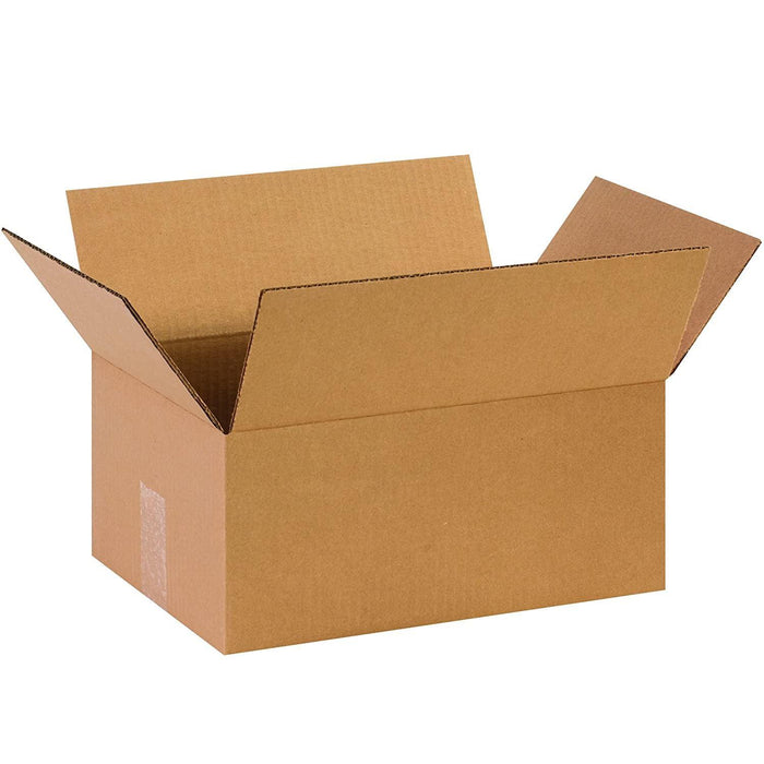 Strong Single Wall Removal Cardboard Box Size 13.5 x 9.5 x 5.7 Inch Pack of 25