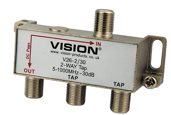 2-Way 30dB MATV Tap V26-2/30