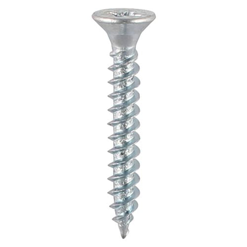 Twin Woodscrew PZ2 Countersunk Zinc