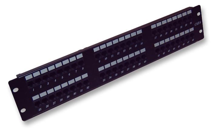 48-Port Cat6 Patch Panel