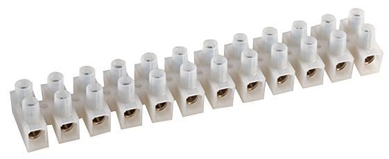 HELLERMANNTYTON - Straight Terminal Strip 12 Contacts