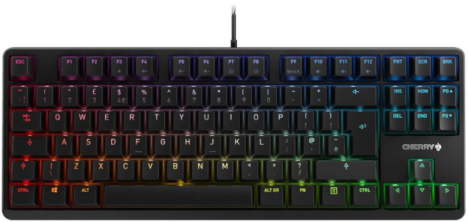 G80-3000N RGB TKL Mechanical USB Keyboard with Cherry MX Red Switches