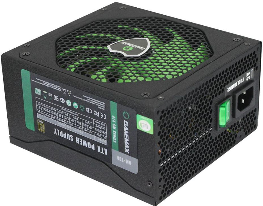 GM-700 700W Semi-Modular ATX PSU, 80+ Bronze