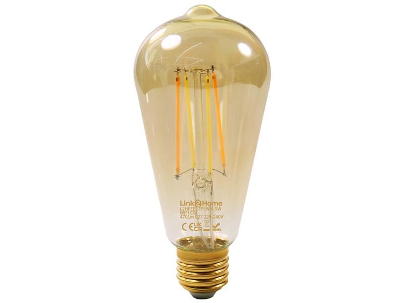 Wi-Fi LED Filament Dimmable Bulbs