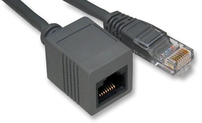 RJ45 Male to Female Cat5e UTP Extension Lead