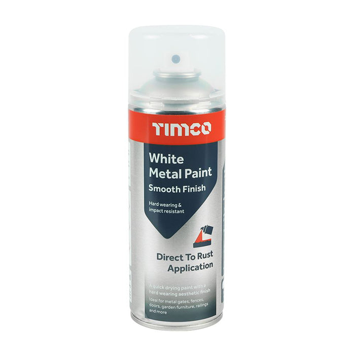 White Metal Paint - Smooth Finish (Size 380ml - 1 Each)