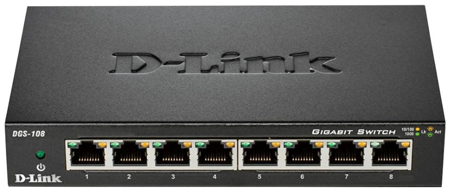 8-Port Gigabit Ethernet Switch — StampyTools