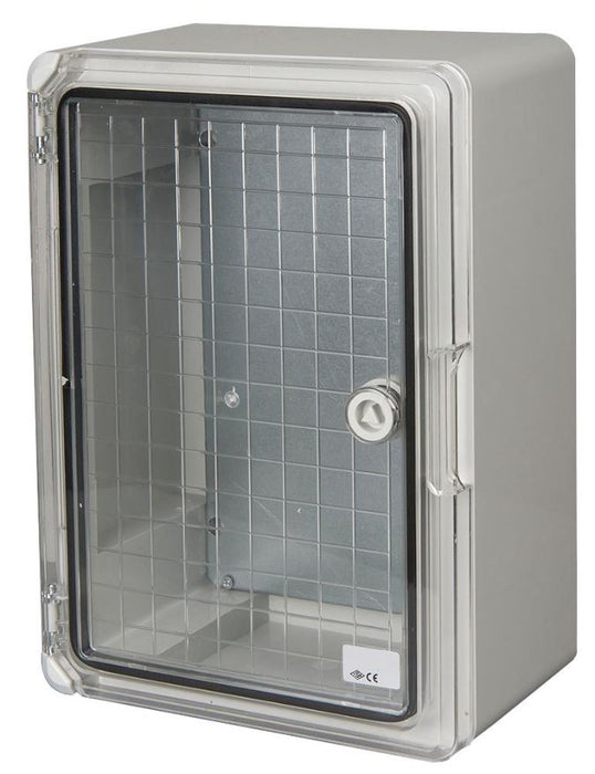 IP65 ABS Wall Mount Enclosure with Transparent Door