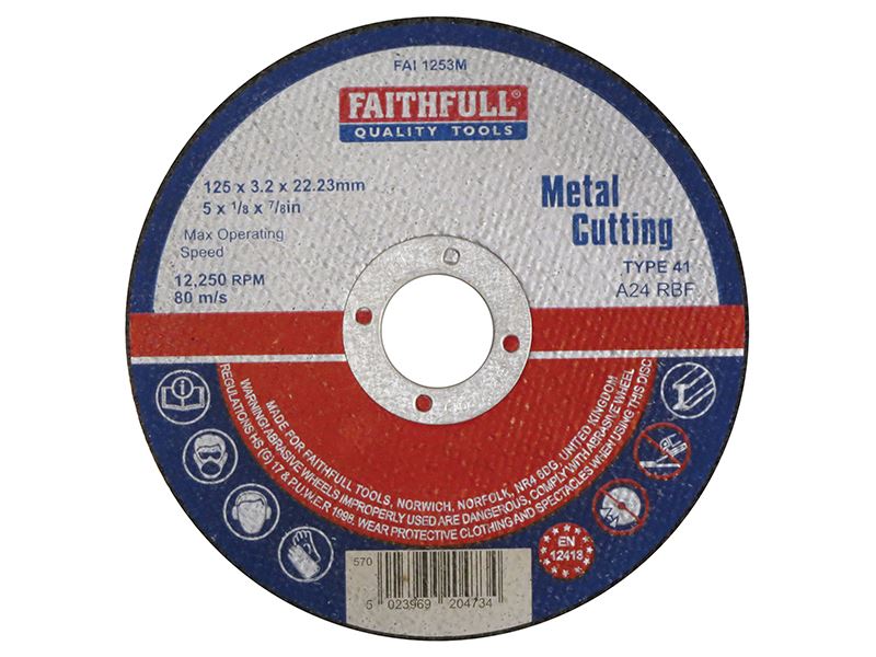 Metal Cut Off Disc