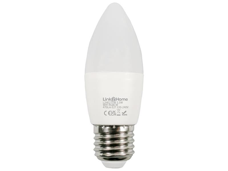 Wi-Fi LED Dimmable Bulbs with RGB