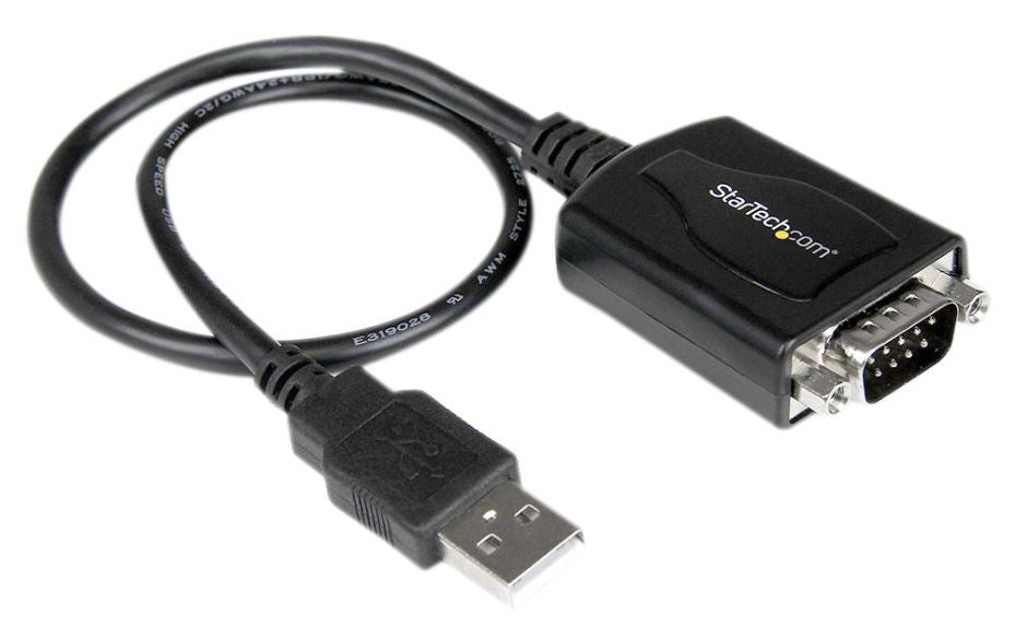 USB to DB9 RS232 Serial Adaptor Cable with COM Retention