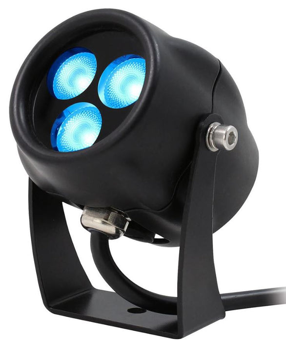 3x3W LED Light-Blue Fixture, IP65