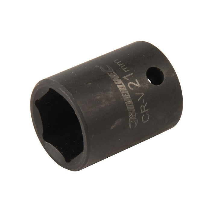 Impact Socket 1/2" Drive 6pt Metric