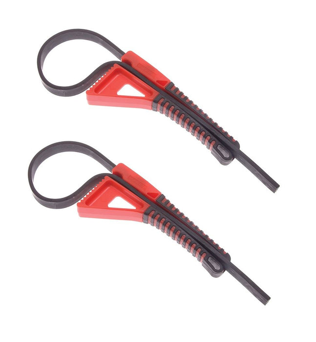 Large Strap Constrictor Wrench SOFT GRIP, Ideal Tool for Plumbers and Mechanics, TWIN PACK