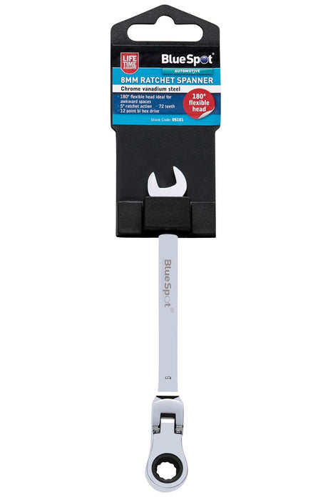 Ratchet Spanner Flexible Head (180°)