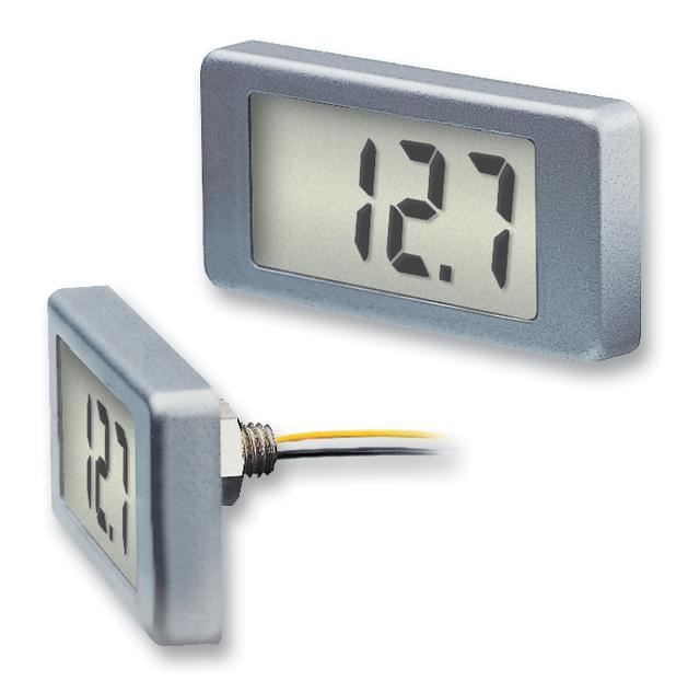 3 Digit LCD Panel Meter, 4V to 25V DC Voltage