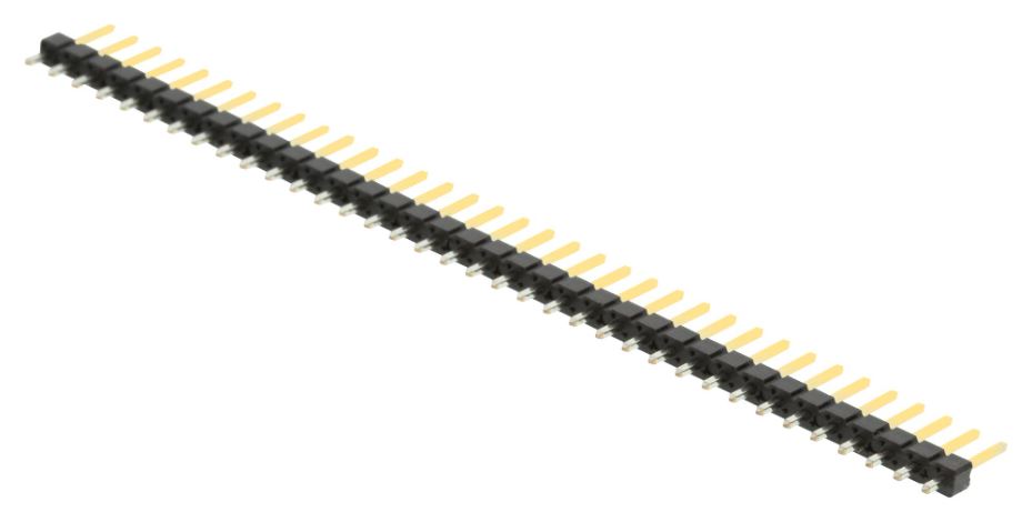 Header, Pin, 2.54mm, Gold, 36 Way