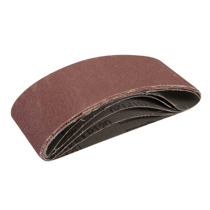 Sanding Belts 60 x 400mm 5pk - 120 Grit