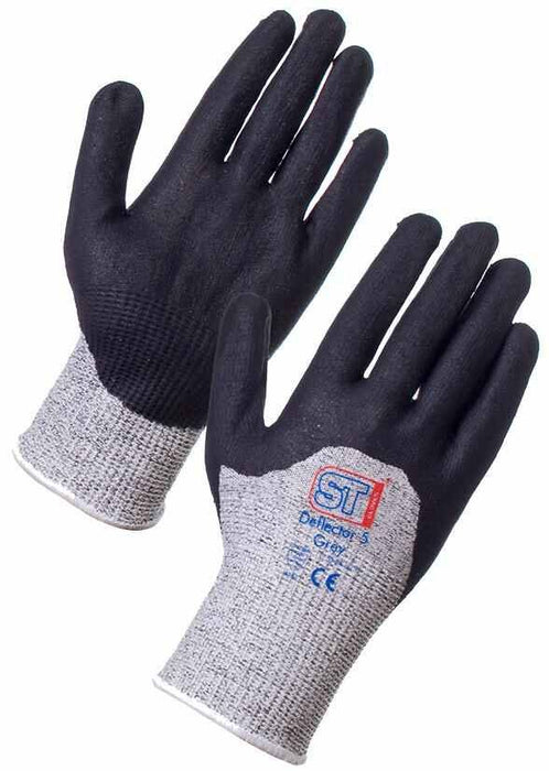 ST - PU Coated Deflector 5X Cut Resistant Gloves - Medium