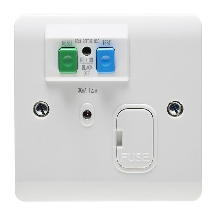 Instinct Unswitched Fused Connection Unit with RCD, 13A