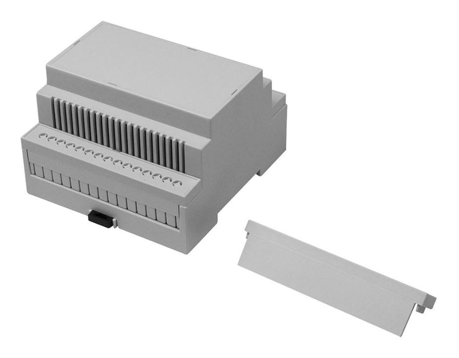 IP20 Polycarbonate DIN Rail Vented Module Box Enclosure Kit