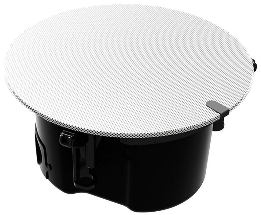 20W Coaxial 4" Zero-Edge Ceiling Speaker 16R, IP56 White