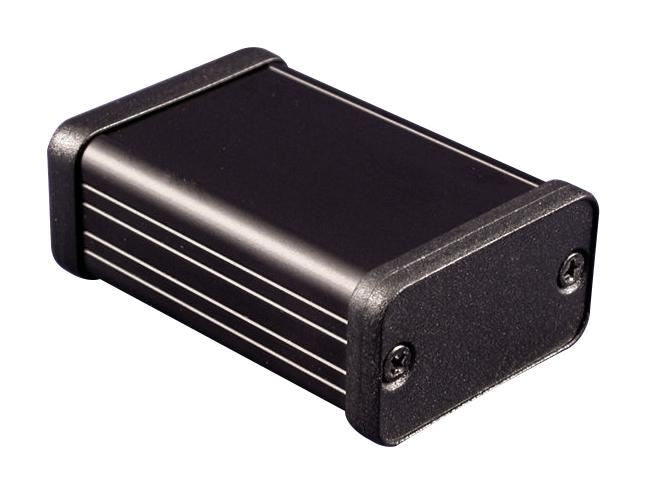 IP54 1455 Series Black Extruded Aluminium Instrument Enclosure