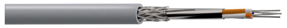 9842 Equivalent 4 Core Cable, Grey, LSF, 100m