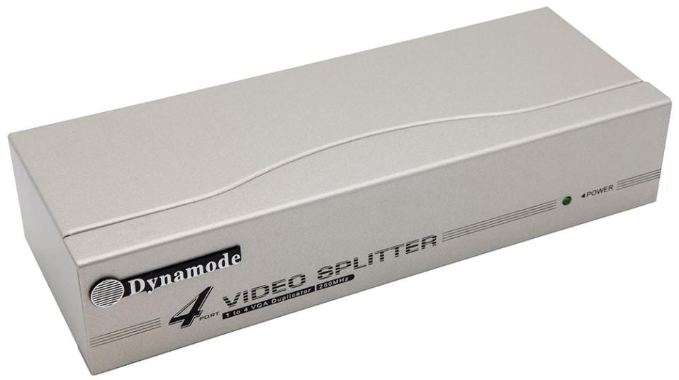 4 Port VGA / SVGA Video Splitter, 350MHz