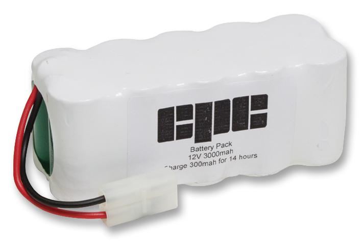 Industrial NiMH Rechargeable 12V 3Ah 10x Sub C Battery Pack