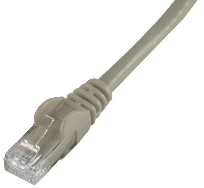 2m Grey Cat6 Snagless UTP Ethernet Patch Lead