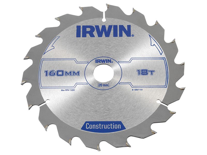 Corded Construction Circular Saw Blade, ATB