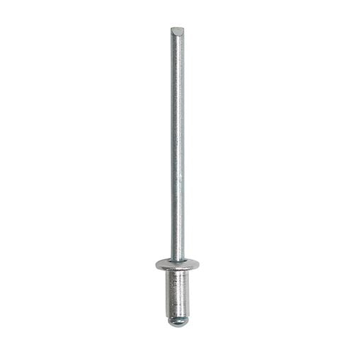 Rivets - Dome Head - Aluminium - Corrosion Resistant - Various Sizes