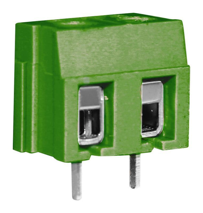 7.5mm Low Profile Terminal Block, 2-Pole, 16A