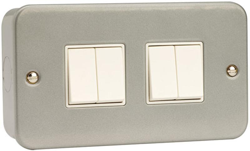 Metal Clad 10AX Light Switch