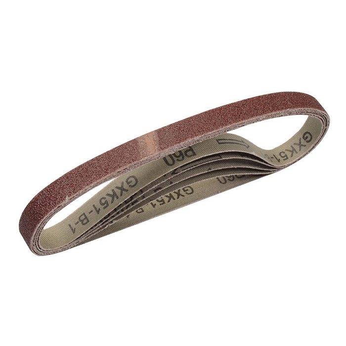 Sanding Belts 13 x 457mm 5pk - 60 Grit