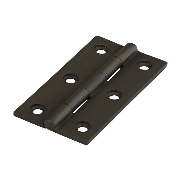 Solid Drawn Hinge - Solid Brass - Bronze