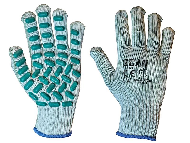 Vibration Resistant Latex Foam Gloves